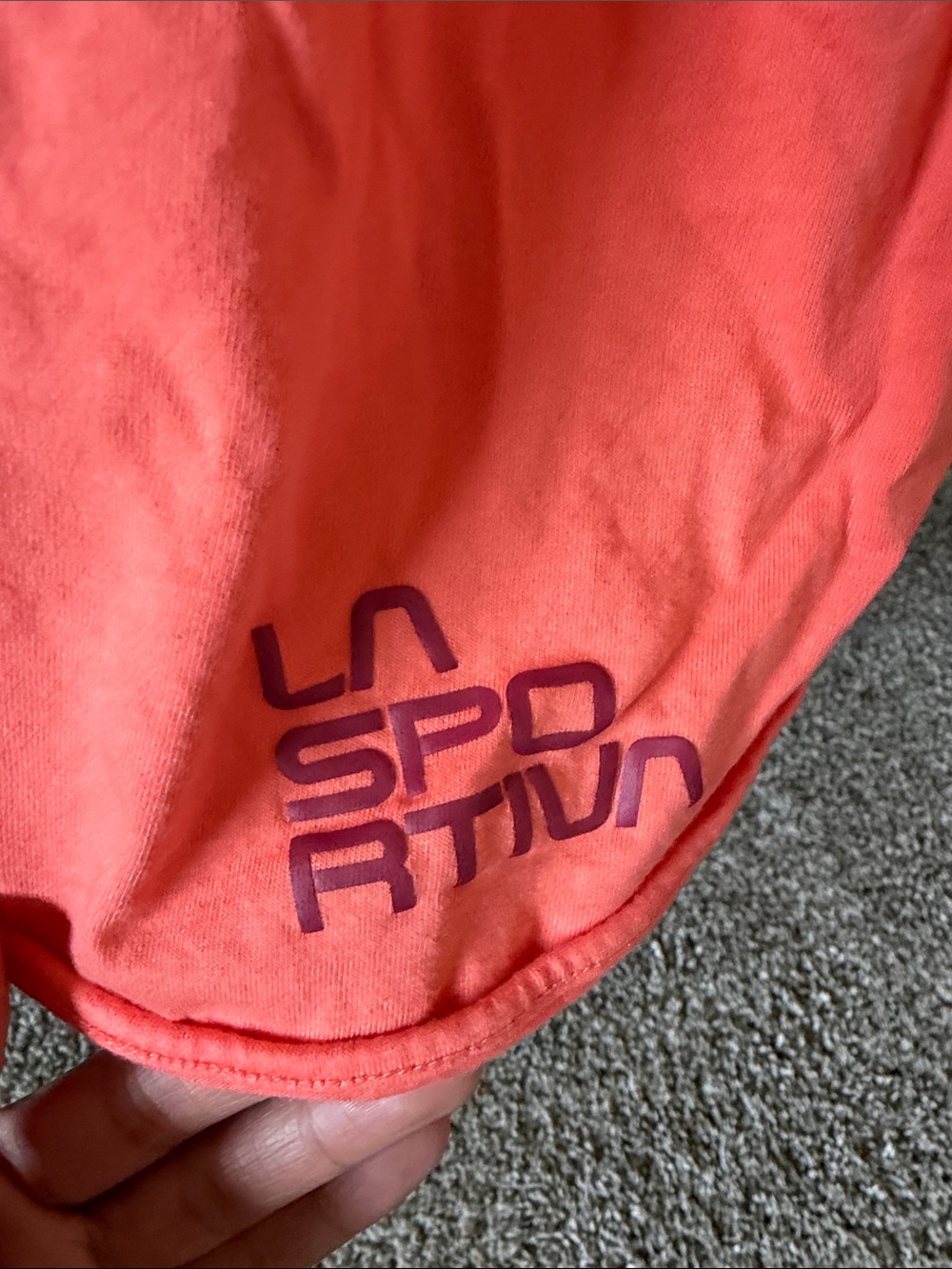 Coral Racerback Performance Tank Top - Picture 6 of 6
